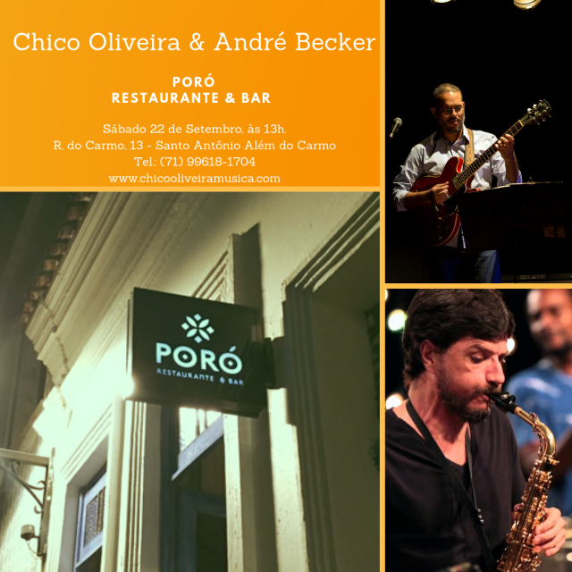 Chico Oliveira e André Becker no Poró.