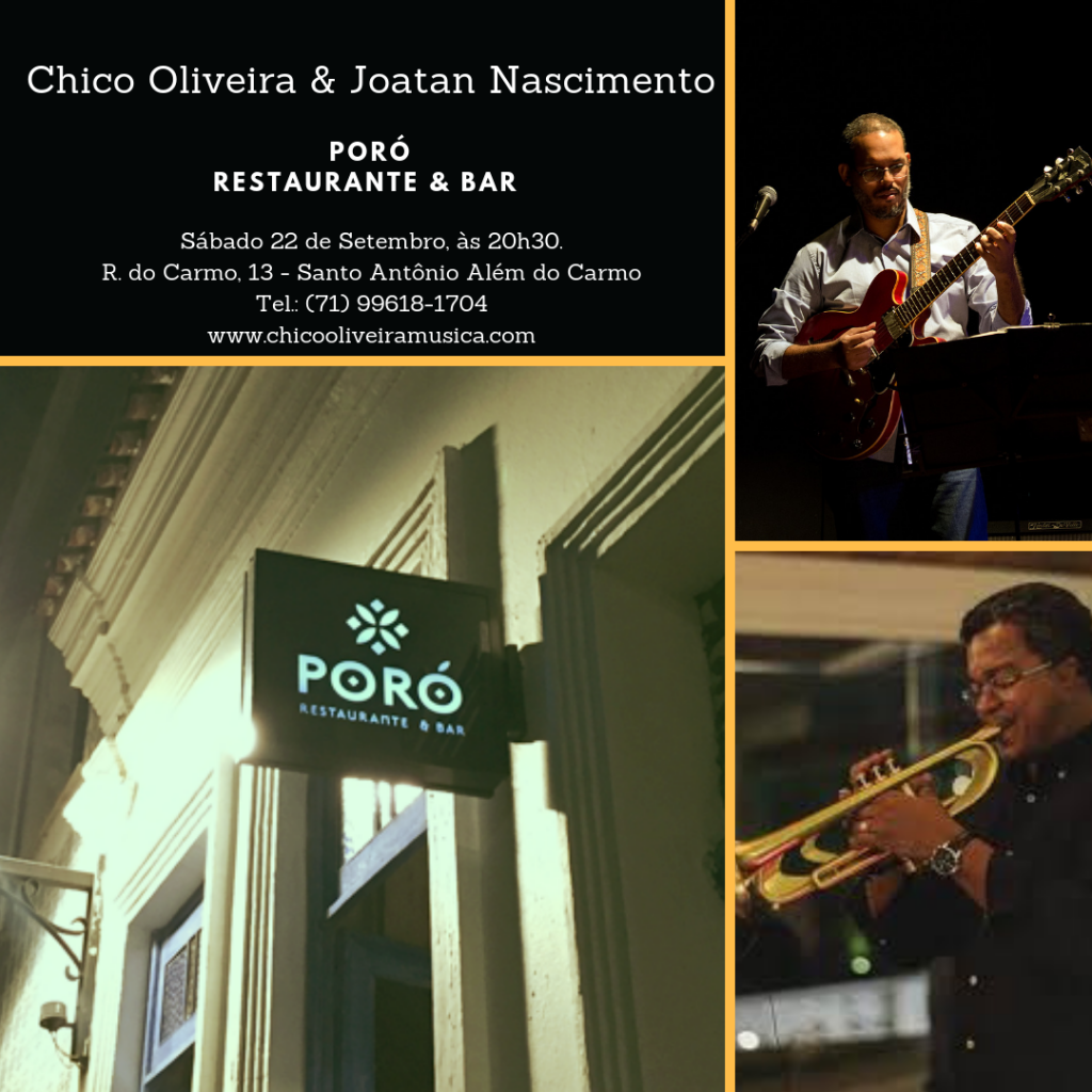 Chico Oliveira e Joatan Nascimento no Poró